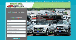 Desktop Screenshot of cash4yourcar.com.au